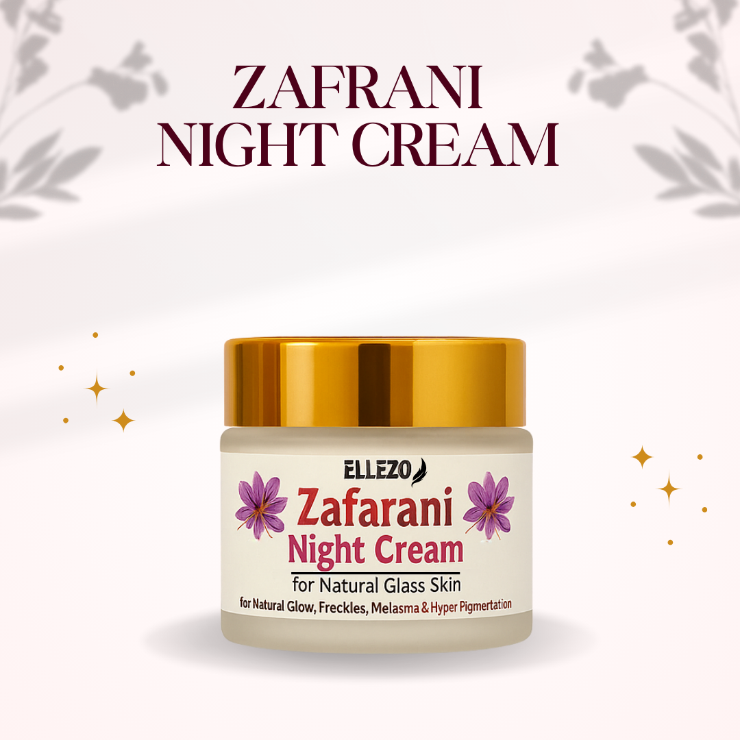 zafrani night cream for ultra whitening