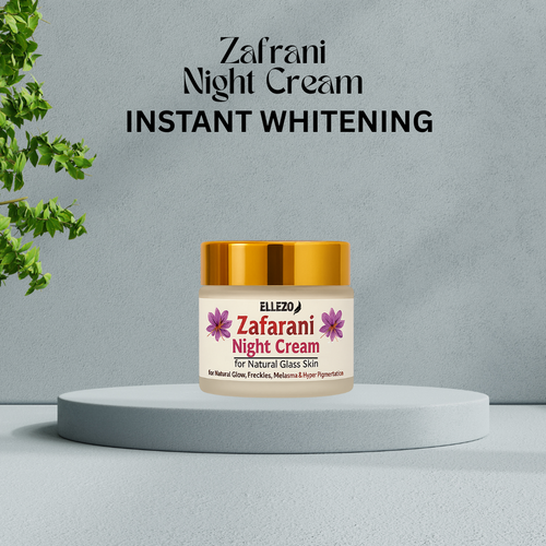zafrani night cream for ultra whitening
